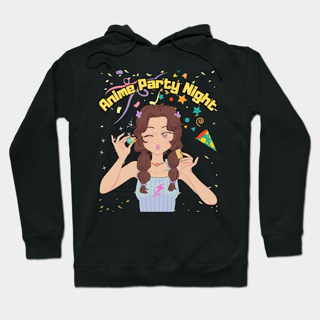 Fun at night Hoodie by BrookProject